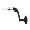 Metal Spinning Reel Handle Replace Folding Rocker Arm Crank Handle (Random Color)