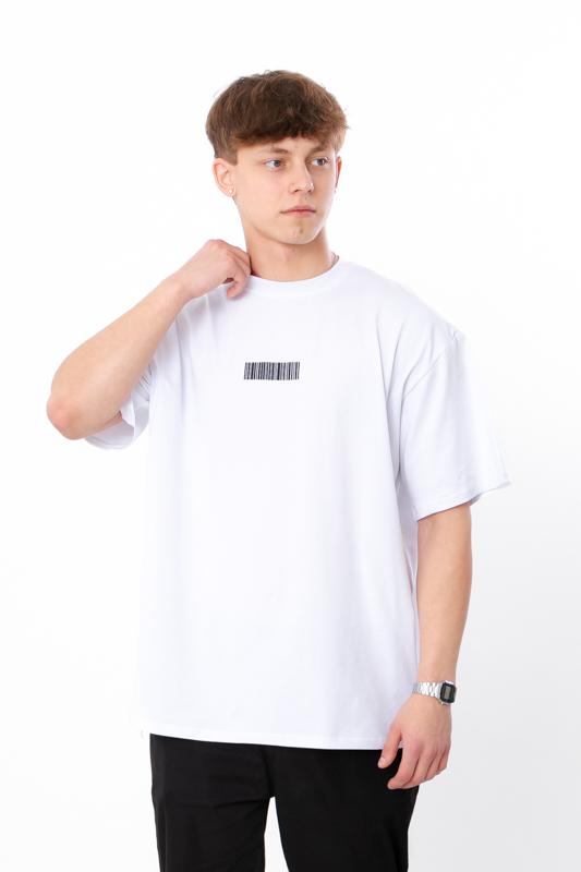 Oversized Men’s T-shirt – Relaxed Fit, Extended Silhouette, Dropped Shoulder, Breathable & Durable Fabric Summer 3383-036-33-5 HC