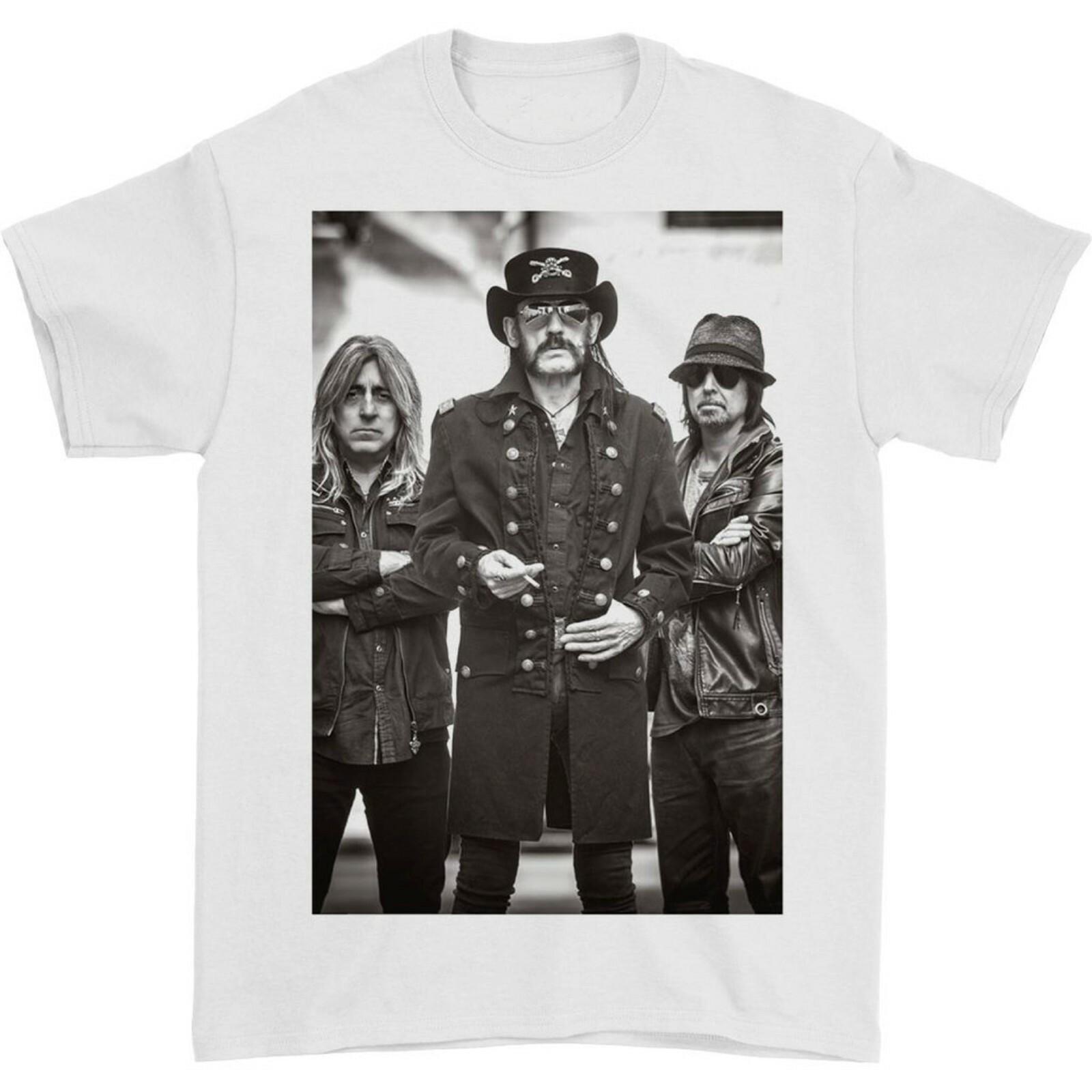 MOTORHEAD cd lgo GROUP ICON PHOTO Official White SHIRT XXL 2X New LEMMY XXL