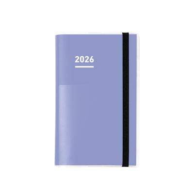 KOKUYO Jibun Techo Mini First Kit Planner 2026 B6 Slim Violet November Monthly/Weekly Ni-JFM1V-26 (Starts 2025)
