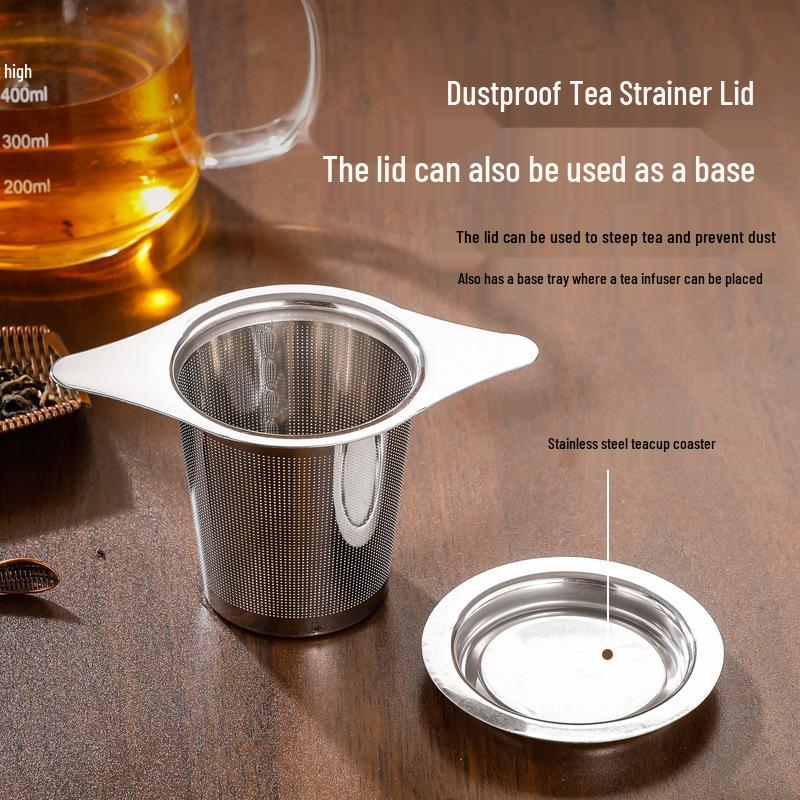 Stainless Steel Tea Infuser & Strainer Mesh Cup