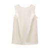 European American Women's Clothing Summer Fashionable Backless Bow Sleeveless Short Dress
