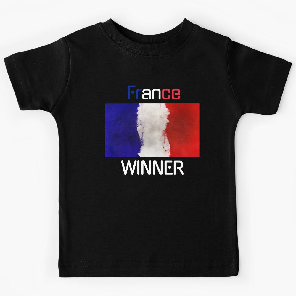 France football soccer - Funny Flag Kids T-Shirt 100