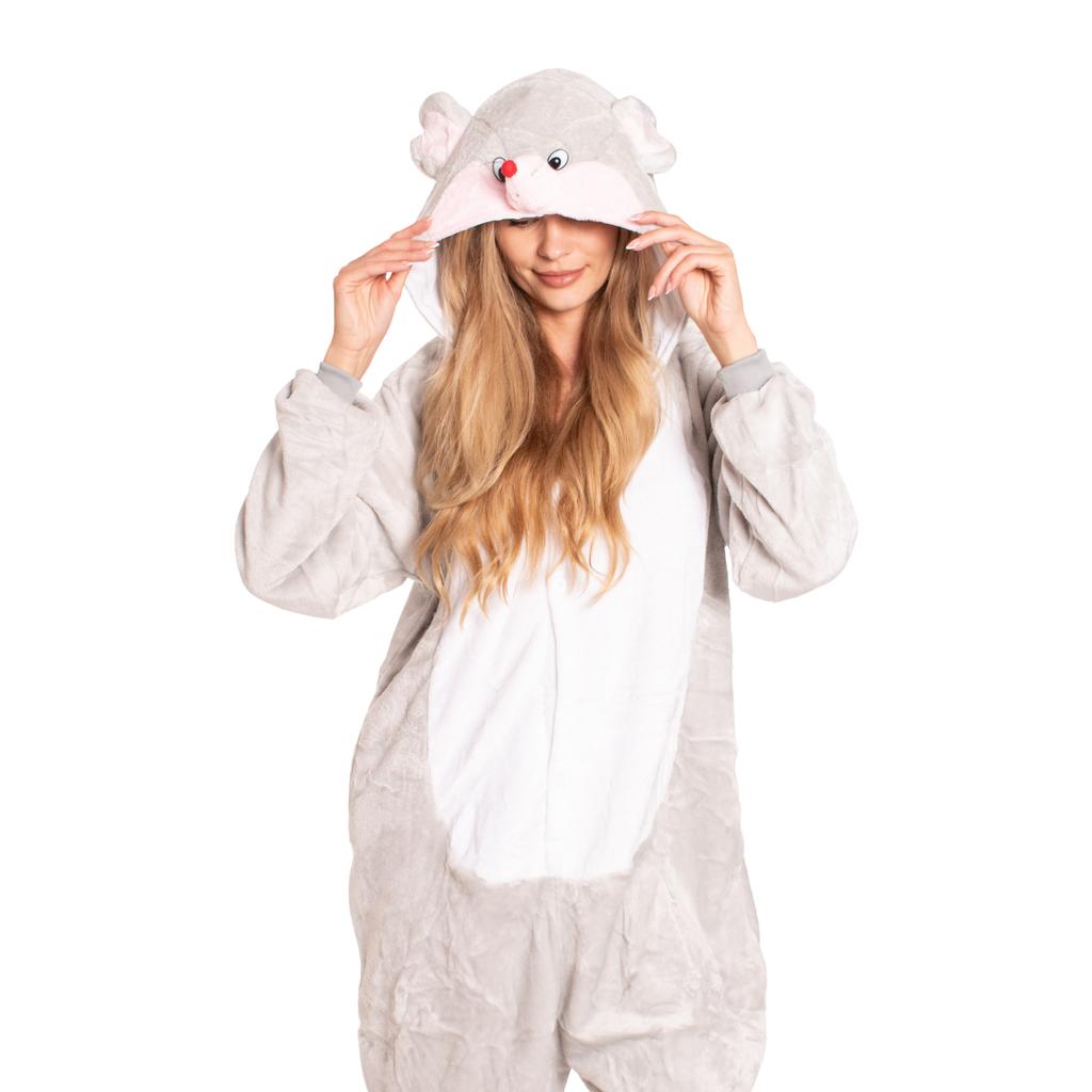Piżama damska kombinezon kigurumi onesie kostium myszka mysz 145-155 cm s