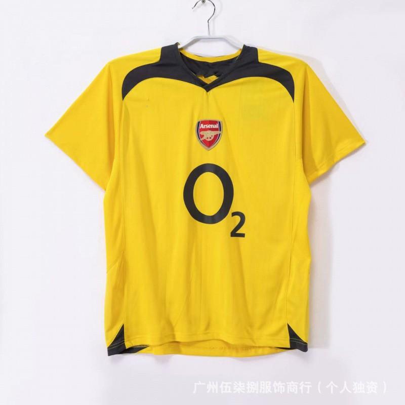 Klassiek Retro Voetbalshirt Korte Mouw Team Sport Training Kleding