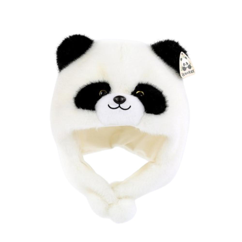 Kawaii Storytelling Panda Hand Puppet Soft Simulation Panda Neck Pillow Scarf Gloves Panda Hat New Year