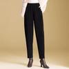 Spring/Summer Season Corduroy Haren Pants Women's Nine Leg Pants Loose Small Leg Pants