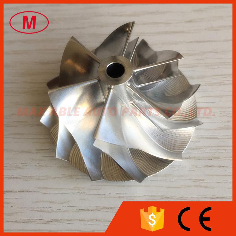 GT15-25 40.10/52.19mm 6+6blades 436131-0001 High Performance Turbo Milling/aluminum 2618/billet compressor Wheel