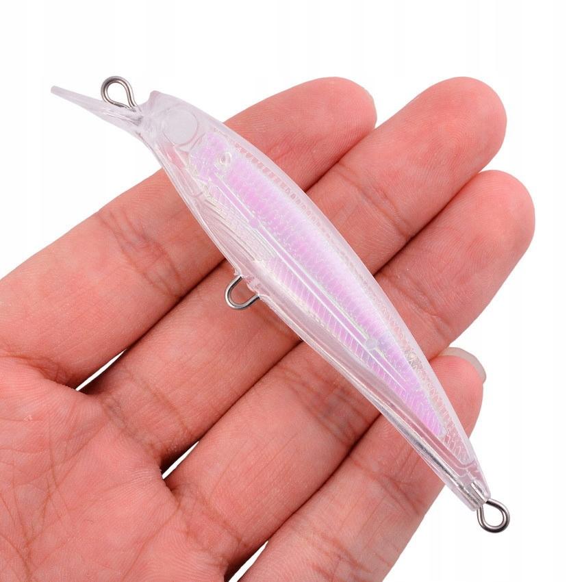 Body Wobbler Pike Zander Perch Do It Yourself Paintings 9Cm 6G 10Pcs