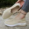 Mesh Breathable Women's Shoes Without Shoelaces Lazy Shoes with Soft Soles Hiking Shoes Daily Casual Women's Shoes