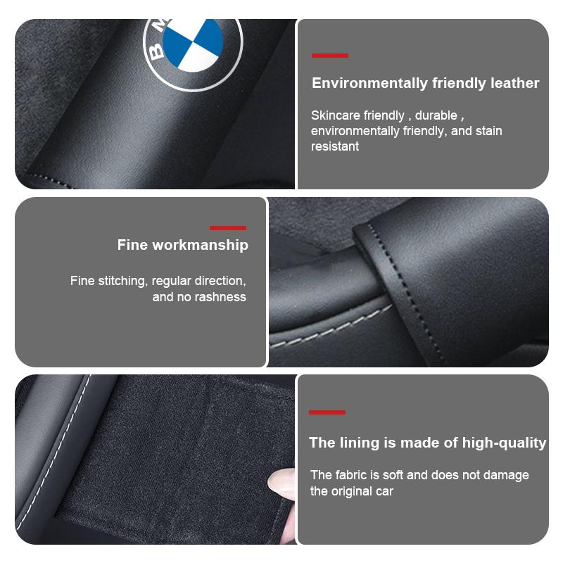 2025 Copri Maniglia Porta Auto Caldo Protezione Bracciolo Custodia in Pelle Antiscivolo Per BMW G30 G20 M3 M5 E91 E92 E93 E36 E70 X3 X4 X5 X1 E39