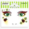 Glitter Face Art Stickers, Self-Adhesive Face Decor Decals for Halloween, Carnival, Festival and Party Makeup