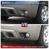 Carbon Fiber Front Left&Right Fog Light Frame Trim For Avalanche & Tahoe 2007-13