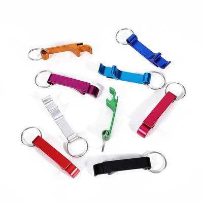 Engraved Multi-Functional Beer Bottle Opener Keychain with Logo - Ideal for Advertising and Gifts