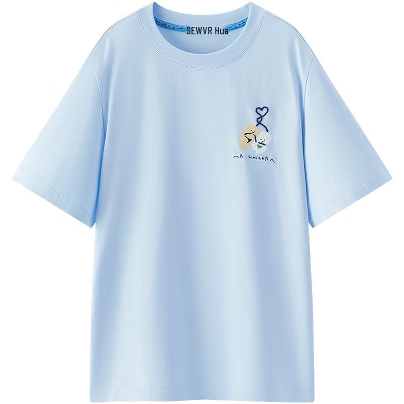 Женская футболка Semir с вышивкой, коллаборация с иллюстратором S