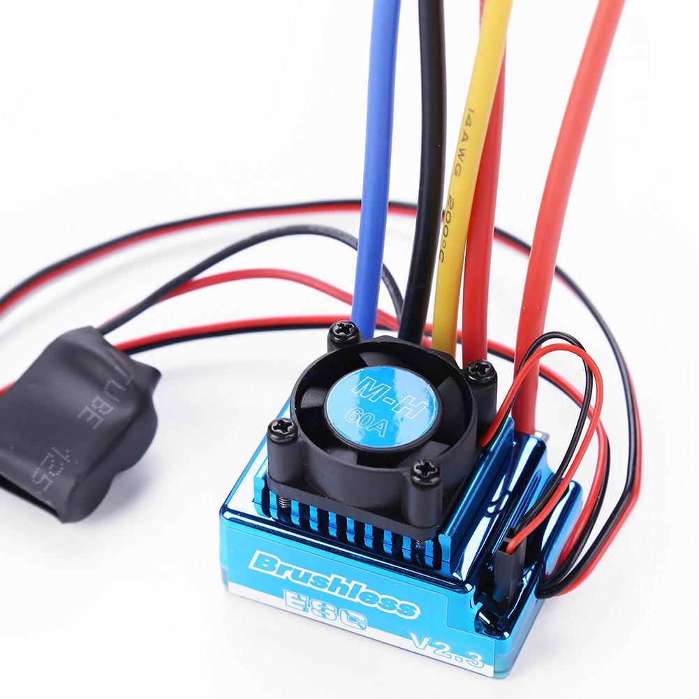 45/60/80/120A Brushless Motor Electric Speed Controller Lightweight RC ESC Strong Current Impedance  for RC Accessory