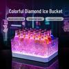 ZISIZ Luminous Glass Ice Bucket