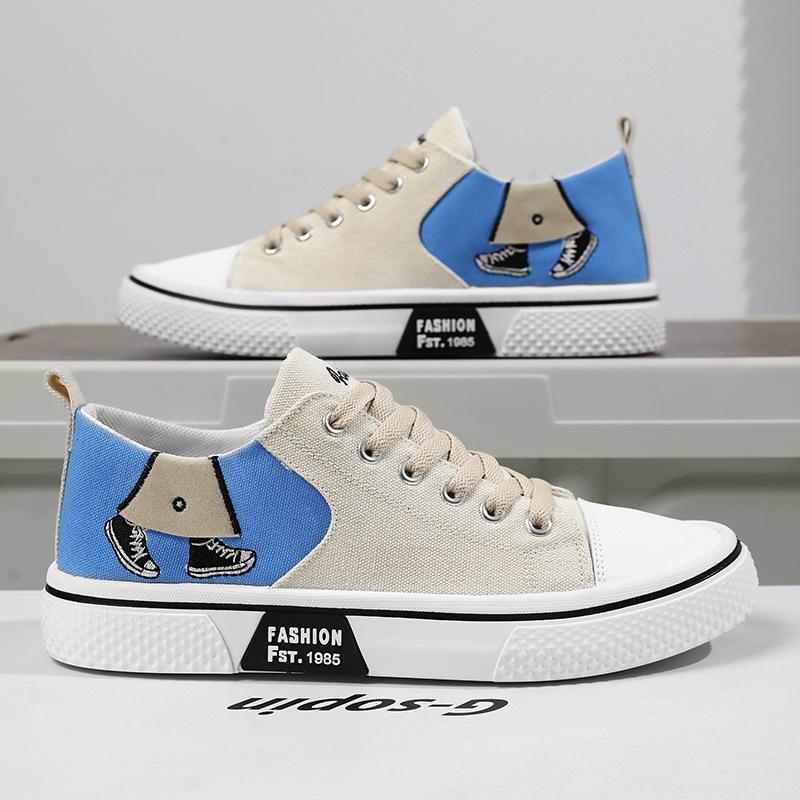 

Новые молодежные повседневные парусиновые кеды, универсальные, дышащие, на плоской подошве, мужские спортивные кроссовки для бега, высокое качество, zapatos para hombres 46