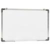 Tableau blanc magnétique - vidaXL - 50x35 cm - Acier - Facile à monter - Inclus : marqueur et gomme