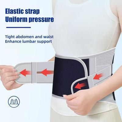 Adjustable Back Brace Men Women Breathable Lower Back Pain Relief Sciatica Scoliosis Herniated Disc Lumbar Support Compression Belt Back Sprain