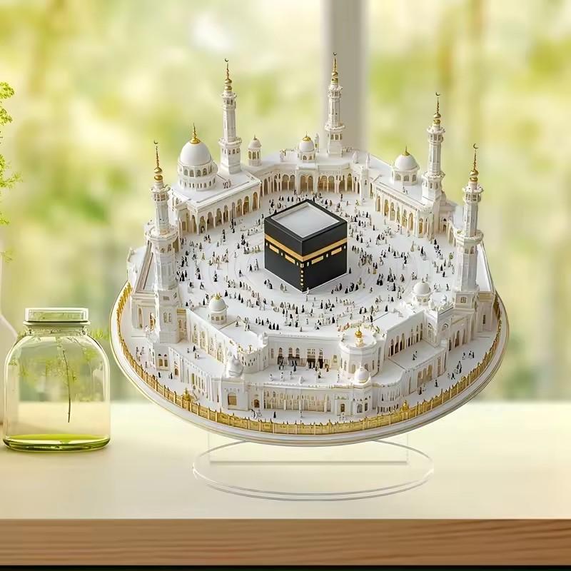 Classic Acrylic Kabo Model Moon Festival Desktop Decor for Bedroom and Gifting to Friends and Family