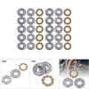 10pcs Thrust Ball Bearing Miniature High Precision Flat Steel Bearings Set