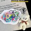 Portachiavi Ciondolo Tuta Peluche Orsacchiotto - Piccolo Giocattolo Regalo