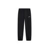 Li Ning Sports Lifestyle Series Letter Embroidery Brand Logo Tapered Knit Joggers Women Joggers AKLV836-2