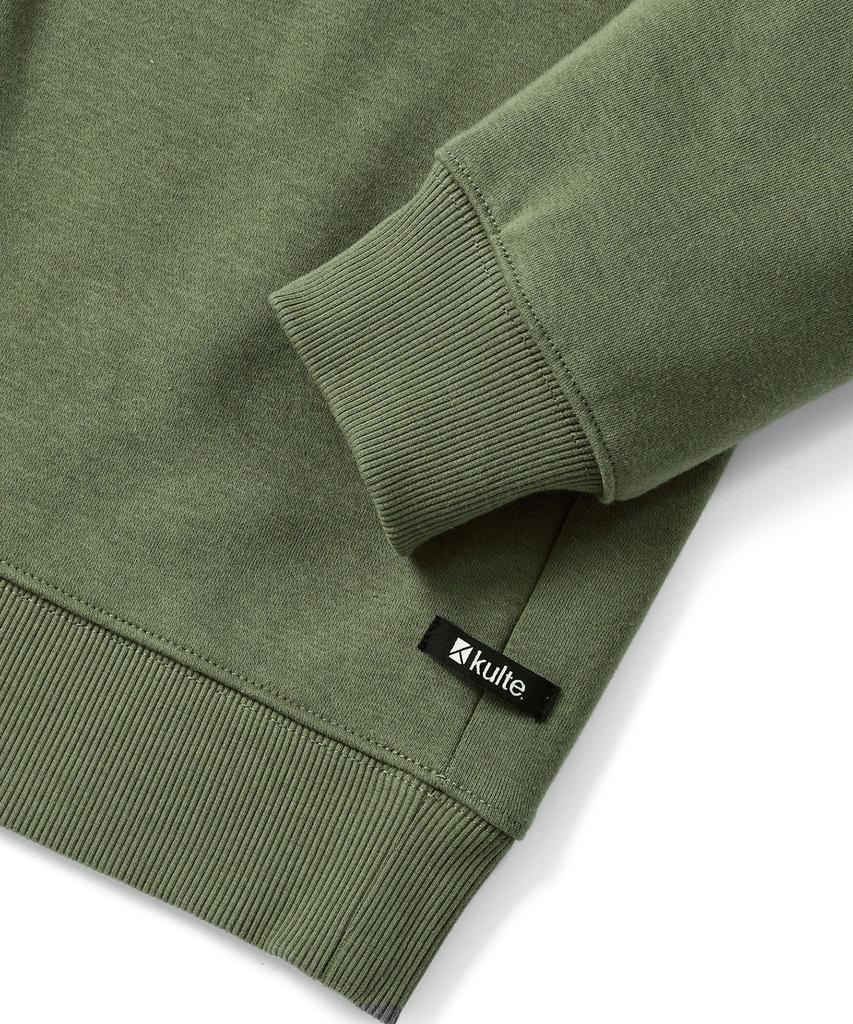 KULTE Authentic Boucle Crewneck Khaki
