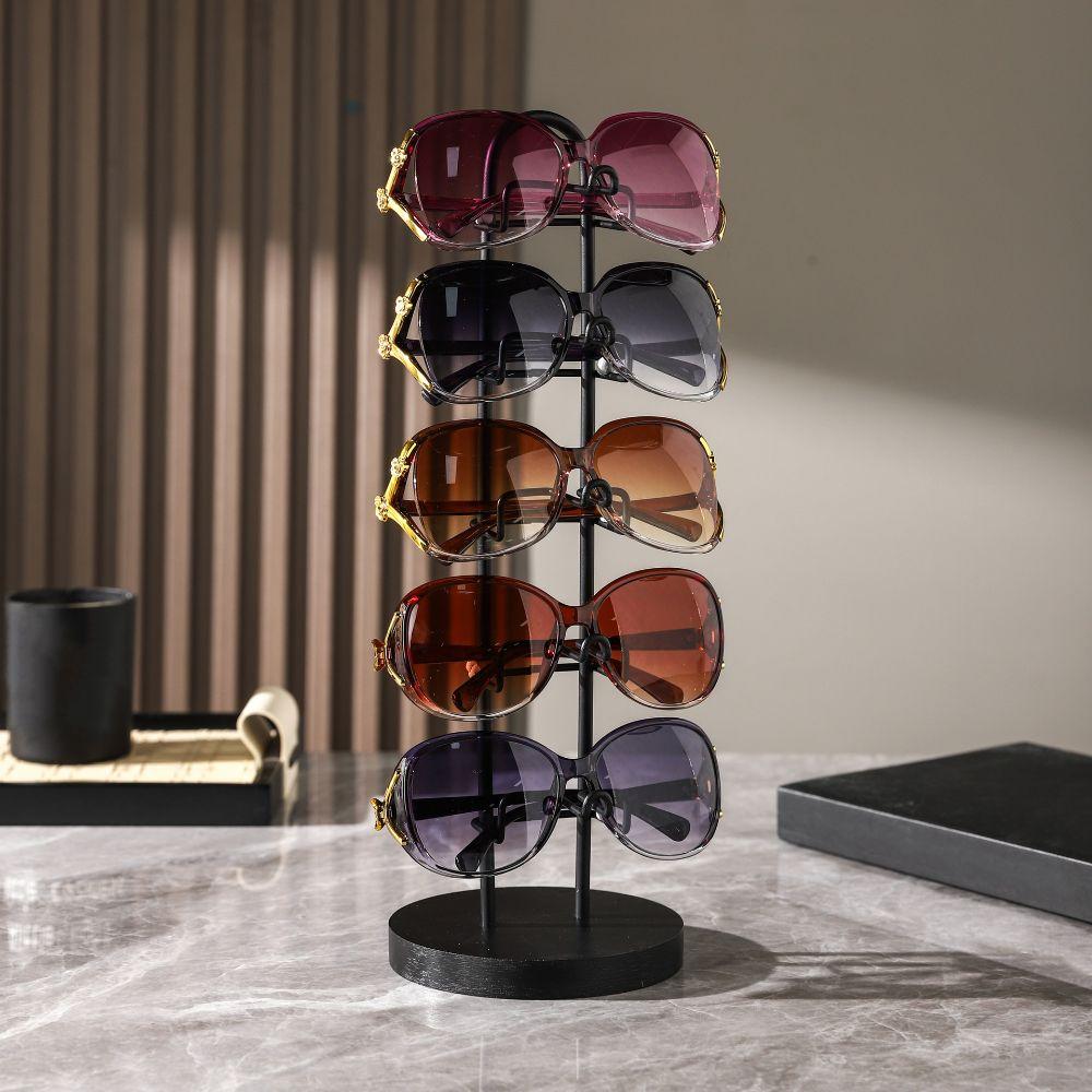 Removable Eyeglass Organizer 5 Layer Glasses Display Stand Photography Props
