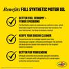 Pennzoil Platinum Full Synthetic 10W-30 Motor Oil For High Performance Engine Protection And Durability
