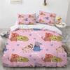 Cute Cartoon Dog Duvet Cover Pet Puppy Dogs Bedding Set Twin Full For Kids Girls Kawaii Room Decor Microfiber Comforter Cover