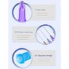 50Pcs 14G/15G/16G/18G/19G/20G/21G/22G/23G/24G/25G/26G/27G/28G/30G 1/2Inch Bluntly Tip Dispensing Needle for Liquid
