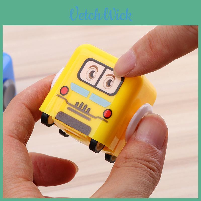 Mini Inertia Car Toy With Spin And Pull Back Features For Kids Playroom