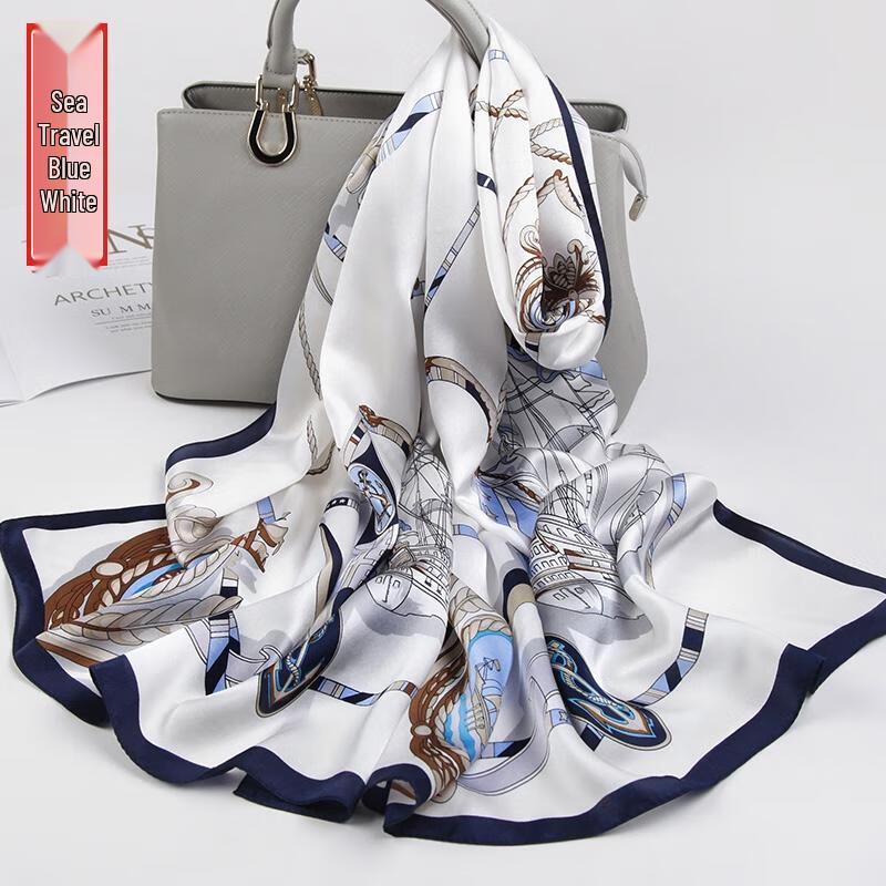 HANDUNYOU Mulberry Silk Scarf Mother s Gift Box