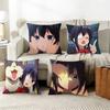 Cute R-Rikka T-Takanashi Pillow Cover Sofa Cushion Cover Home Room Decoration Children Gift