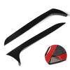 2pcs Rear Back Window Side Spoiler Glossy Black Maintenance Replacement for A4 B8 Allroad Avant 2009 2016