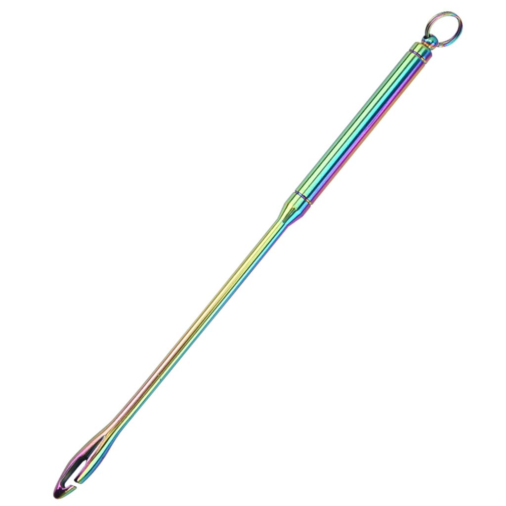 Portable Fishing Hook Remover Stainless Steel Fishing Hook Extractor Deep Throat Quick Uncoupling Tool Easy To Use