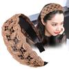 White Breathable Wide Lace Hairband with Non-Slip Teeth - Perfect Summer Hair Accessory