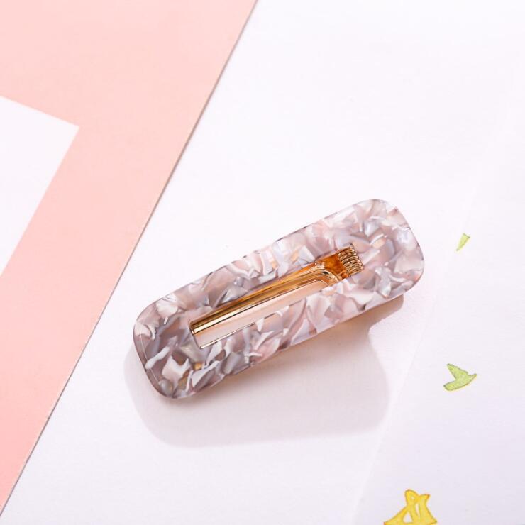 Popular Fashion Acetate Sweet Hairpins Girls Hair Clips Pin Barrette Accessories For Women Lady Hairclip Hairgrip Headwear