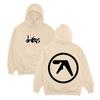 Drukqs Dual Logo Heavyweight Hoodie Aphex Twin High Street Sweatshirts Harajuku Long Sleeve Streetwear Fashion Unisex
