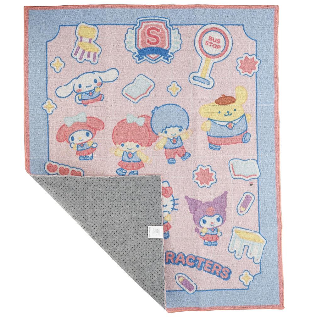Marushin Desk Sanrio Characters Cute Classmates Chair with 0275120400 Mat, Mat, Non-Slip Backing,