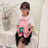 Schoolbag Kindergarten Baby Schoolbag New Children's Anti-lost Car Dinosaur Printing Backpack Boys and Girls Travel Backpack