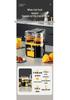Automatic Dual-Head Juicer: Multifunctional Juicer with Pulp Separation for Fresh Fruit and Orange Juice at Home
