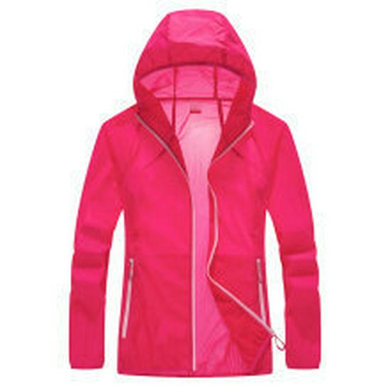Unisex Summer Hooded Quick-Dry Windbreaker Jacket