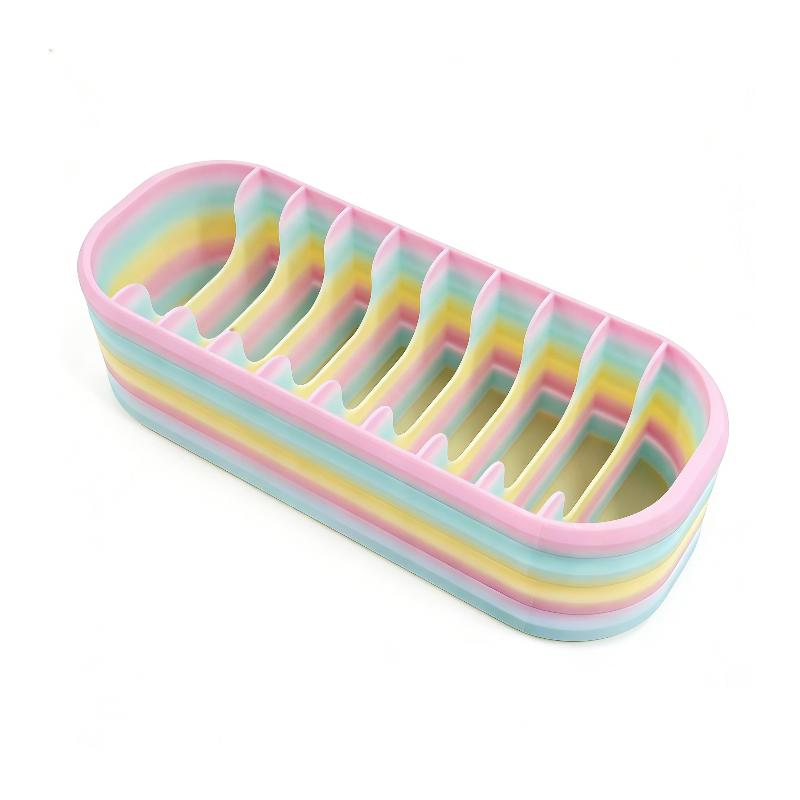 10-Compartment Bead Storage Box With Color-Coded Organizer Durable Craft Container Suitable For Diy Hobbyists Craft Lovers