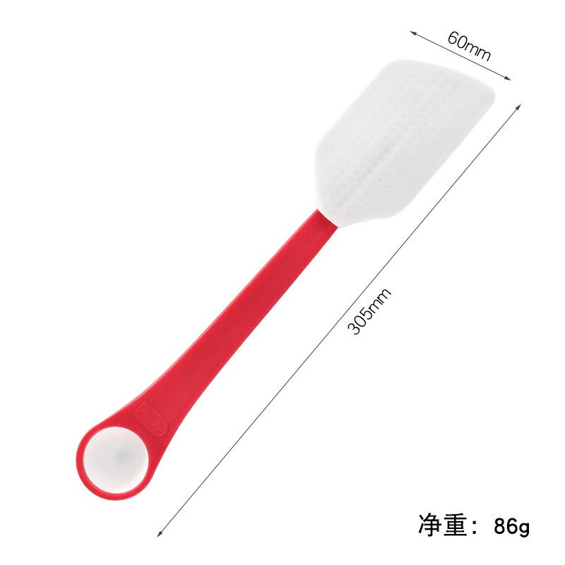 Kitchen baking tools new dual-purpose spatula, silicone scraper integrated double head, cream butter scraper wholesale