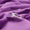 Iolite Gemstone 925 Solid Silver Jewelry Handmade Prong Set Trunnion Cut Ring CZR-10-12
