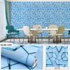High-End Geometric 3D Wallpaper: Self-Adhesive, Waterproof, Moisture-Proof for E-sports or Home Decor