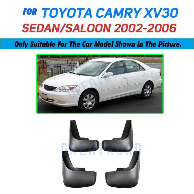 Front Rear Car Mudflap for Toyota Camry XV30 XV 30 2002-2006 Fender Mud Flaps Guard Splash Flap Mudguard Accessories 2003 04 05